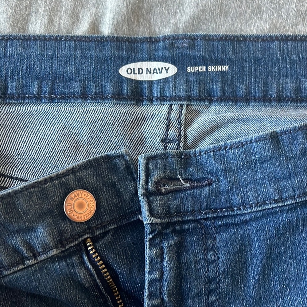 Old Navy Skinny Jeans Long Size 16